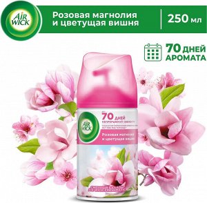 Аирвик Сменный аэрозоль "Розовая магнолия и цветущая вишня" 250 мл