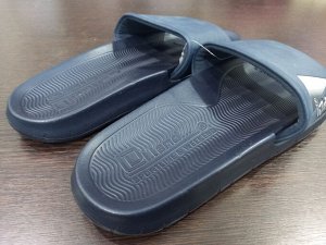 Обувь пляжная мужская шлепки пантолеты цвет Темно-синий