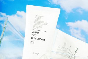 Bueno Airfit Cica Sun Cream SPF 50+ PA++++ Осветляющий солнцезащитный крем с центеллой