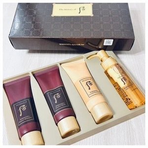 The History of Whoo WHOOSPA 4pcs Gift Set СПА-набор миниатюр для ухода за телом на основе восточных трав (4 предмета)