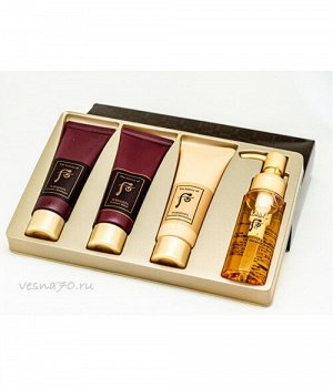 The History of Whoo WHOOSPA 4pcs Gift Set СПА-набор миниатюр для ухода за телом на основе восточных трав (4 предмета)