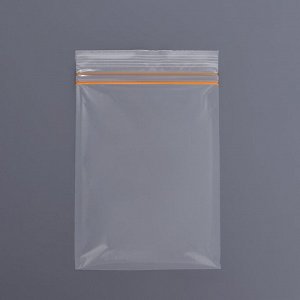 Пакет zip lock с двойным замком, "ЭКСТРА", 10 х 15 см, 50 мкм, 10 шт