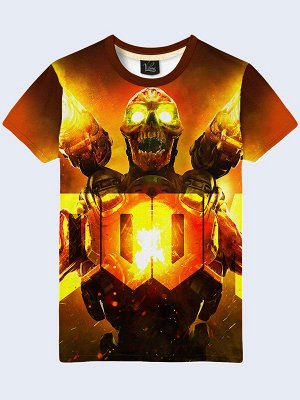 3D футболка Game Doom 4