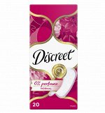DISCREET Ежедневные прокладки Normal Plus розовые  20шт