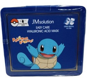 JMSolution Маска для лица тканевая увлажняющая с гиалуроном Mask Easy Care Hyaluronic Acid Pokemon Summer, 350 мл (30шт)