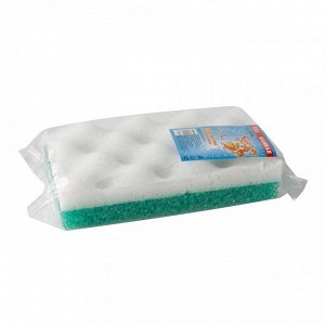 Губка для тела банная [IDEAL] ХХL 18,0*9,6*6,0 см