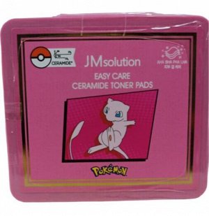 JMSolution Тонер пэд для лица с керамидами Покемон Мью Toner Pad Easy Care Ceramide Pokemon, 200 мл