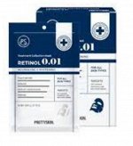 PrettySkin Маска для лица тканевая с ретинолом Mask Treatment Collection Retinol 0.01, 25 мл
