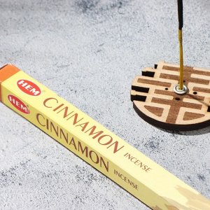 Благовония "HEM Cinnamon" (Корица), четырехгранник, 8 палочек