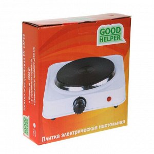 Плитка электрическая GOODHELPER ES-10P10, 1 конфорка, мощность 1000 Вт