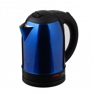 Чайник электрический Irit IR-1359, металл, 1.8 л, 1500 Вт, синий