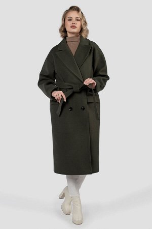 01-11857 Пальто женское демисезонное (пояс)