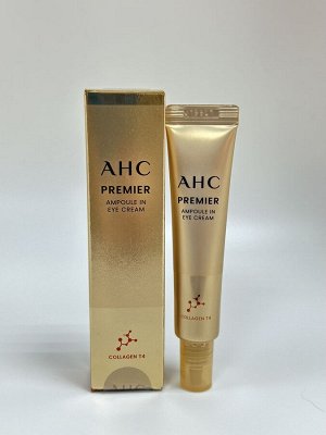 AHC Premier Ampoule In Eye Cream Высокопитательный ампульный крем для век с коллагеном 40 ml