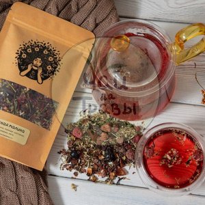 Чай да травы Авторский чай Мятная малина, 50 гр