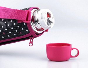 TIGER Термос с чехлом и кружкой, 1 л
