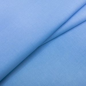 Ткань бязь ГОСТ Шуя 150 см 12410 голубой 1