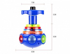 Музыкальный гироскоп / светящийся волчок / грушки для мальчиков и девочек со звуковыми и световыми эффектами