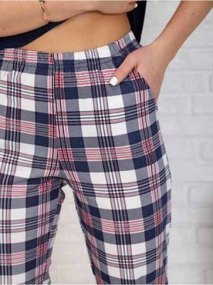 Комплект домашний с брюками / пижама брючная женская