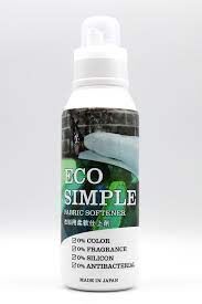 Концентрированный кондиционер "Eco simple" для белья (без красителей, ароматизаторов, силикона, антибактериальных компонентов) 500 мл, флакон