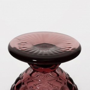 Кувшин стеклянный Magistro «Ла-Манш», 1,1 л, цвет розовый