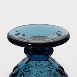 Кувшин для воды Magistro «Ла-Манш», 1.1 л, 14x19.5 см, стекло, синий