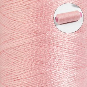 Нитки 40/2, 200 м, светло-розовые №103