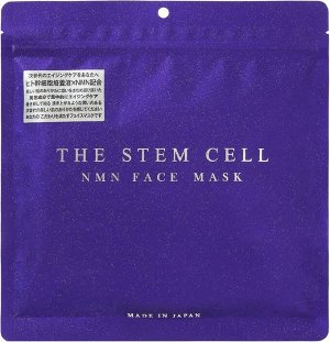 THE STEM CELL NMN Face Mask Омолаживающая маска для лица с NMN и экзосомами, 30 шт, Япония