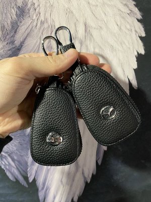 Akuma Деловой брелок для авто ключей мини сумочка, ключница из эко-кожи