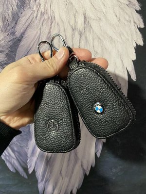 Akuma Деловой брелок для авто ключей мини сумочка, ключница из эко-кожи