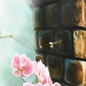 Ключница открытая "Орхидеи"  5 крючков,  23х32 см