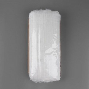 Шторная лента фиксированная сборка, матовая, 3 см, 50±1 м, белая