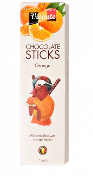 Конфеты шоколадные палочки VICONTE Orange Sticks 75 г
