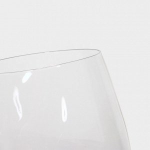 Бокал из стекла для вина Magistro «Иллюзия», 550 мл, 10x24 см, цвет прозрачный