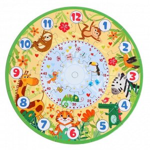 Игровой набор 3 в 1 BabyGames «Учим время»