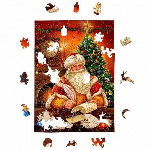 Пазл фигурный «Письмо Деду Морозу»