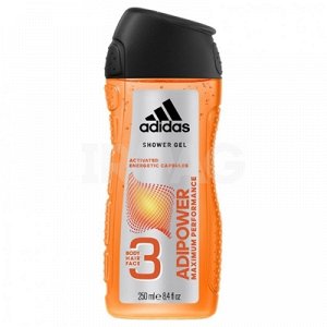 Adidas Shower Gel Male Adipower 3-in-1