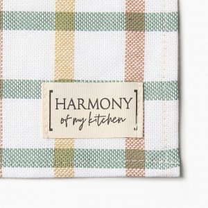 Набор «Этель» Harmony: фартук 60x70 см, прихватка 19x19 см, полотенце 40x73 см, рогожка 186 г/м²