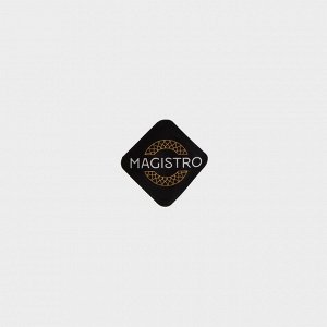 Стаканы Magistro «Иллюзия», 475 мл, 8x15 см, набор 6 шт., стекло, прозрачные