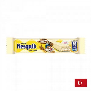 Nesquik Gofret White 26.7g - Вафельный батончик Несквик в белом шоколаде