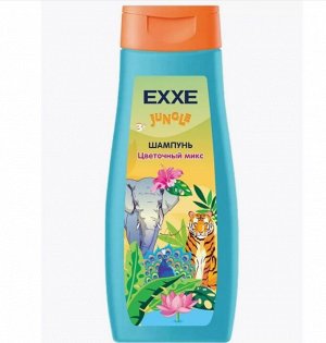 ARVITEX Детский  Шампунь EXXE, Джунгли, Цветочный Микс, 400 мл