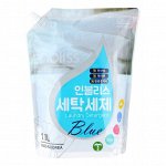 Жидкое средство для стирки Enbliss Blue 1200 мл, мягкая упаковка
