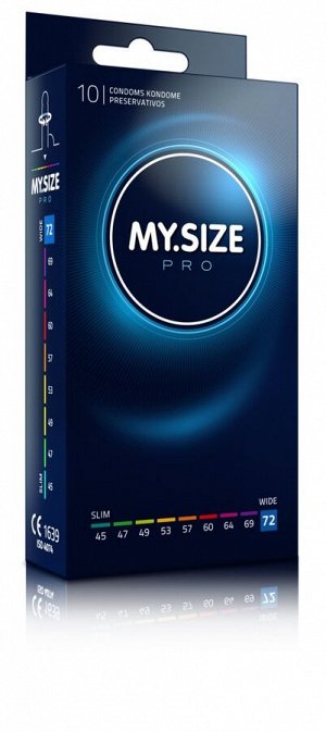 Презервативы MY.SIZE № 10, ширина 72 мм