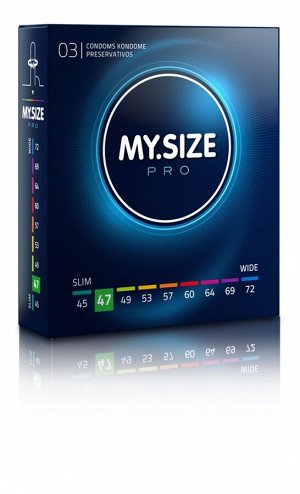 Презервативы MY.SIZE № 3, ширина 47 мм