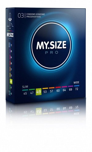 Презервативы MY.SIZE № 3, ширина 49 мм