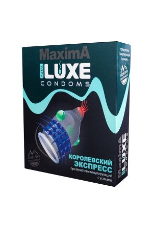 Презервативы Luxe Maxima Королевский экспресс, 1 шт.