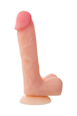 Фаллоимитатор RealStick Silicone Ryan G, 22,5 см, Ø 4 см, телесный