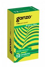 Презервативы Ganzo Ultra Thin, 18 см, 12 шт.