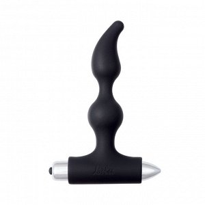 Анальная втулка с вибрацией Spice it up New Edition Elation Black, S, Ø 2,8 см, L 10,4 см, черный
