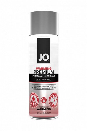 Лубрикант JO Premium Warming 2oz, согревающий, на силиконовой основе, 60мл.