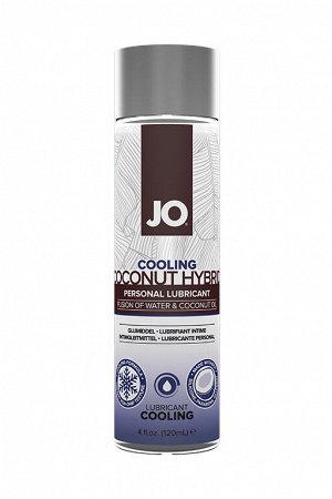 Лубрикант JO Lubricant Coco-Hybrid Cooling, с охлаждающим эффектом, водно-кокосовый, 120мл.
